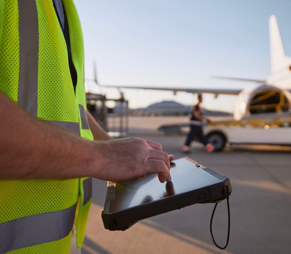 Connecting to Wi-Fi on a tablet while on the tarmac